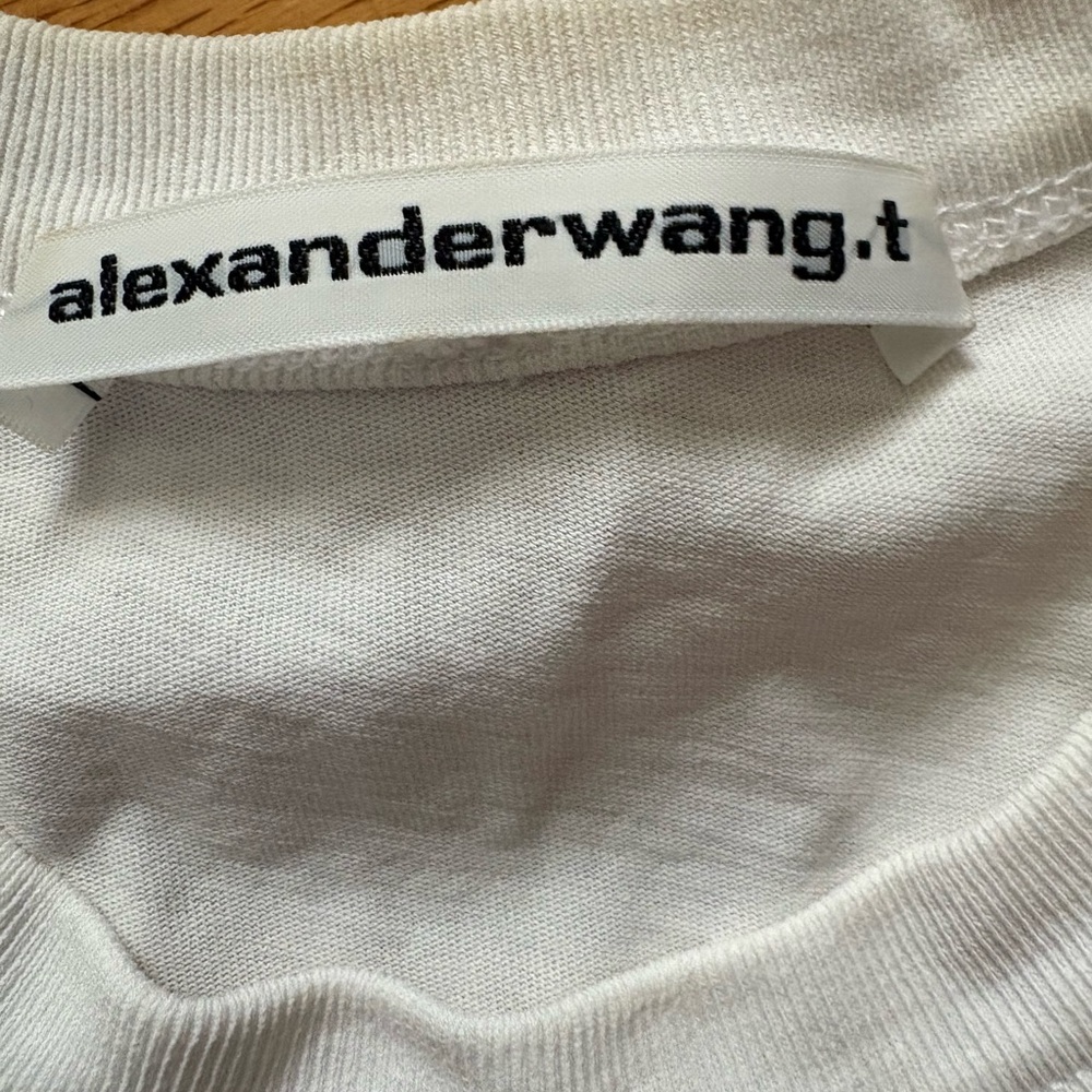 Alexander Wang White and Black Top - Picture 2 of 3